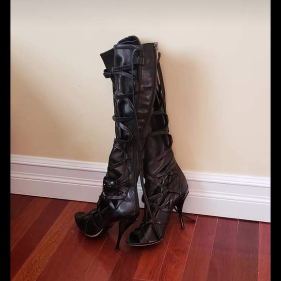 Jimmy Choo Shoes - Jimmy Choo Black Heeled Boots